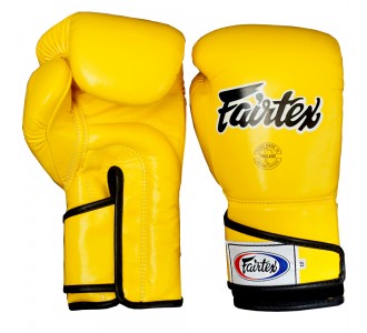 Перчатки боксерские Fairtex (BGV-6 Yellow)